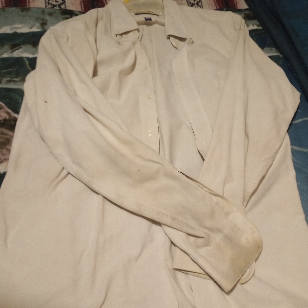 DRESS WHITE WORK SHIRT